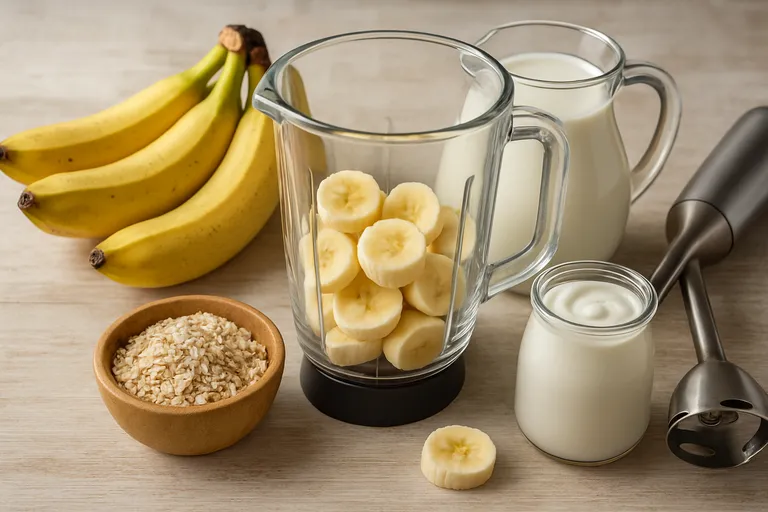 Beste ingrediënten en tools voor je bananensmoothie