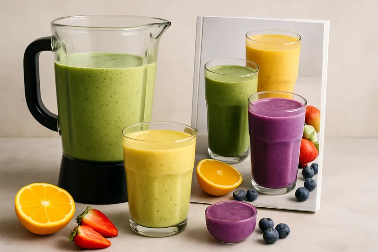 Blendergeluk uit het smoothie receptenboek: kleurrijke combinaties die je elke dag wilt maken