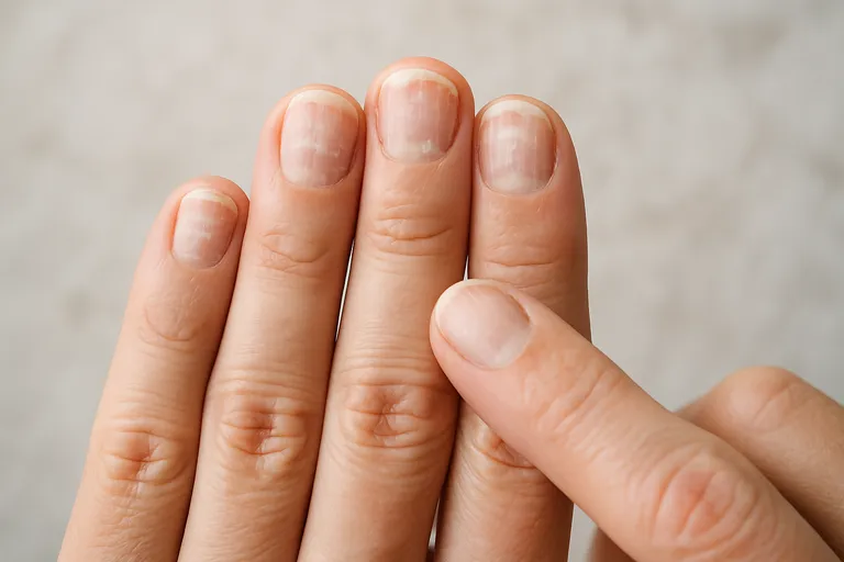 Herkenbare tekenen aan je nagels