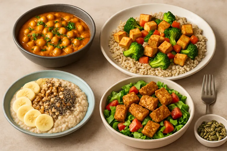 Plantaardig en krachtig: eiwitrijke vegan maaltijden die verzadigen en verrassen