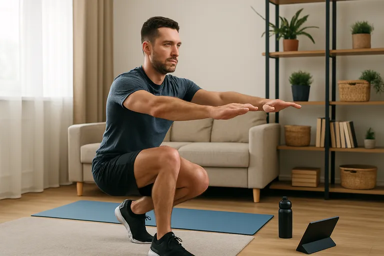 Sterk en fit thuis met een compleet schema voor je hele lichaam zonder gewichten