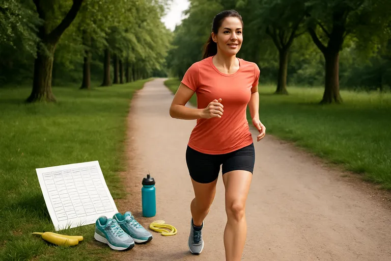Van de eerste passen naar de lange duurloop met het ideale hardloopschema voor beginners