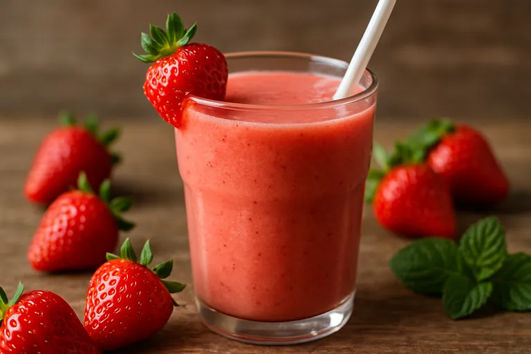 Waarom aardbei smoothies goed werken