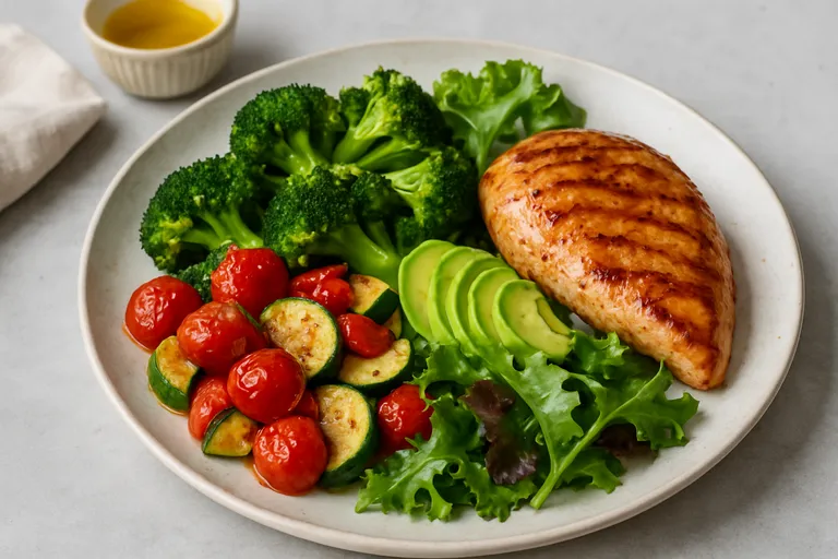 Wat betekent low carb bij het diner