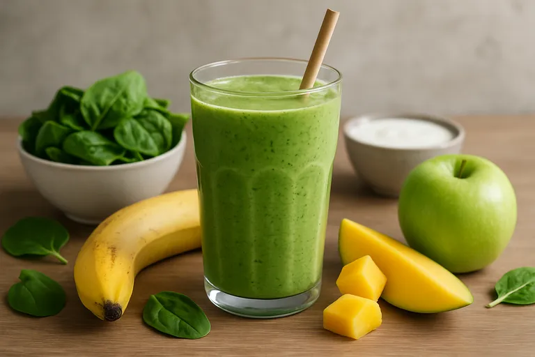 Zo maak je romige spinazie smoothies vol smaak en energie